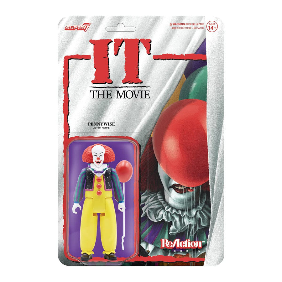 Pennywise (IT The Movie) Figure - Super7 Reaction