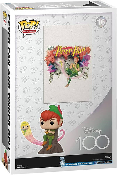Funko POP Movie Poster Peter Pan & Tinker Belle #16 -Disney 100