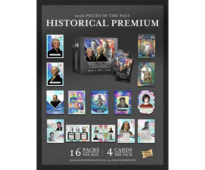 2026 Pieces of The Past Historical Premium Edition Hobby Box (sealed)