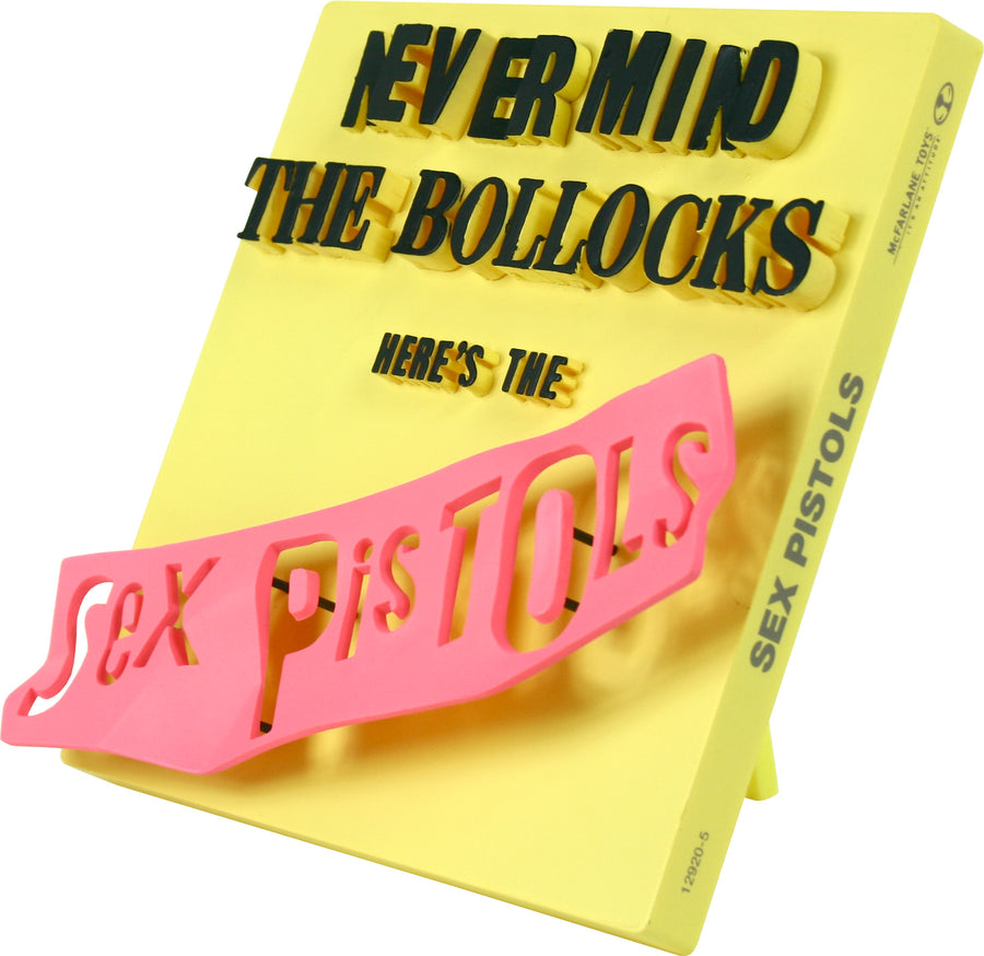 Sex Pistols Never Mind The Bollocks 3D Album Cover