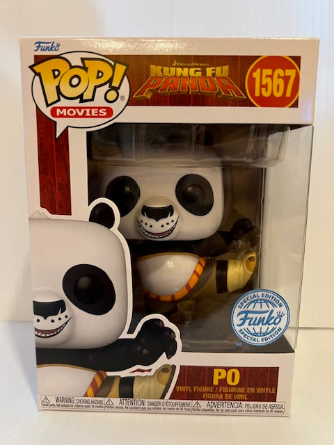Funko Pop Po #1567 Kung Fu Panda Funko Special Edition