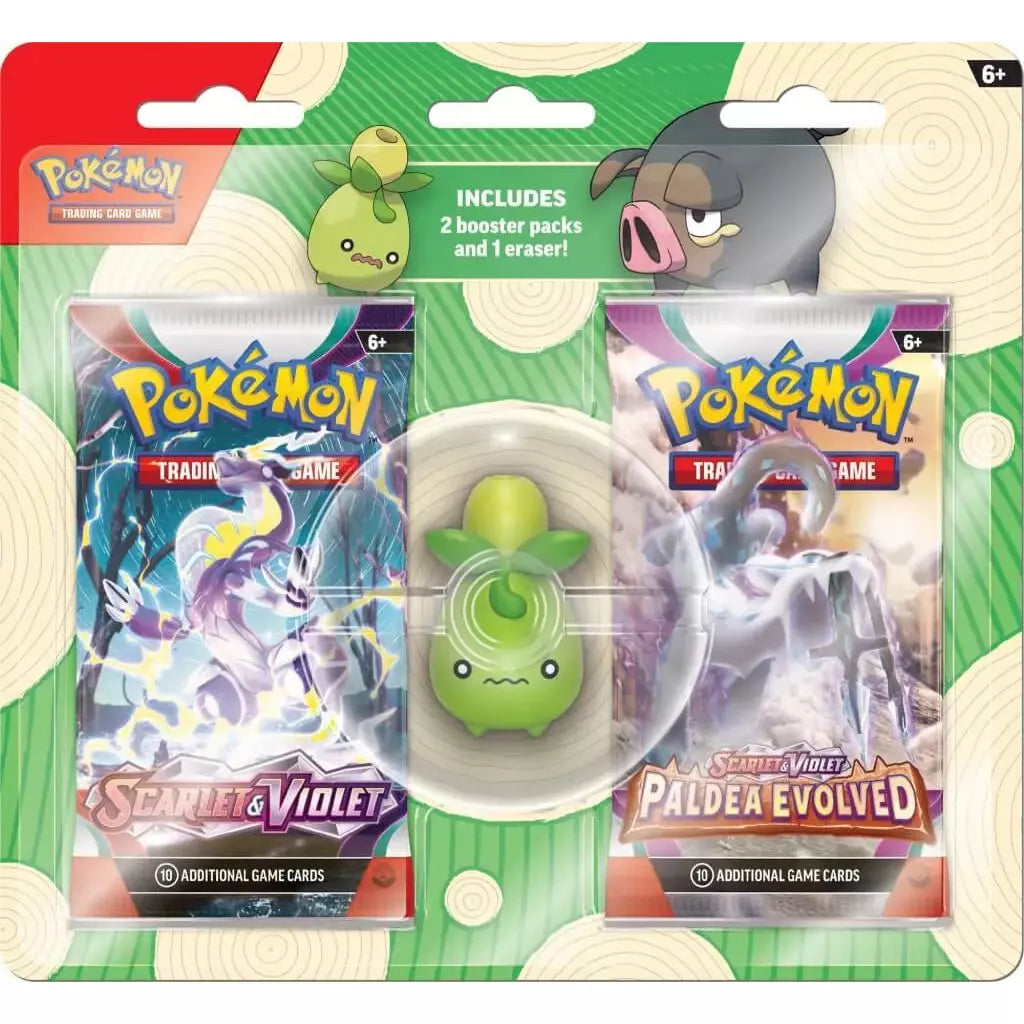 Pokemon Eraser Set