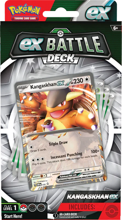 Pokemon Ex Battle Deck - Kangaskhan Ex / Greninja Ex (Level 1)- price per box