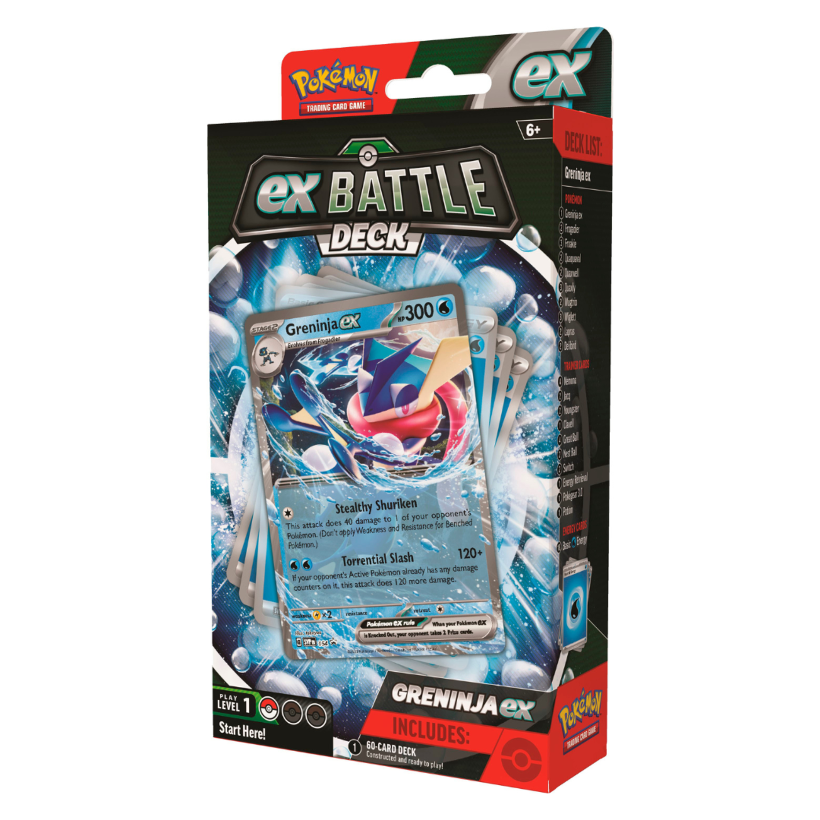 Pokemon Ex Battle Deck - Kangaskhan Ex / Greninja Ex (Level 1)- price per box