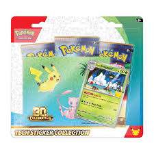 Pokemon 30th Celebration 3-Pack Tech Sticker Collection-Exeggutor (price per pack)