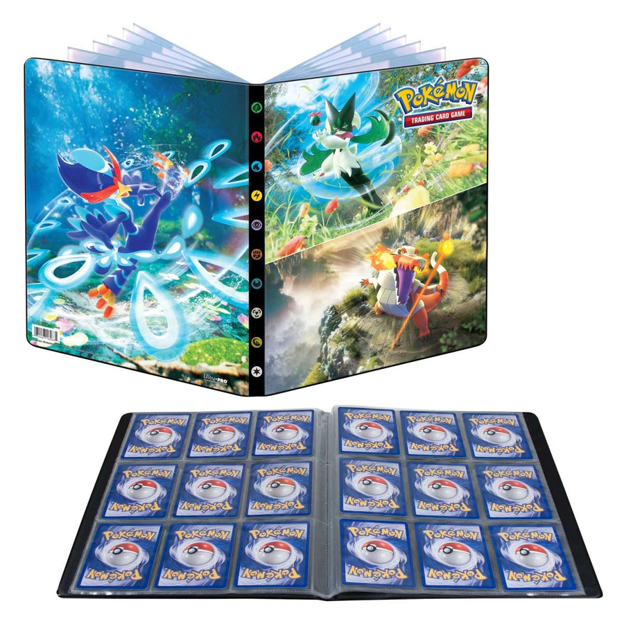 Pokemon Scarlet & Violet Paldea Evolved Ultra Pro 9-pocket Portfolios (holds 252 cards)
