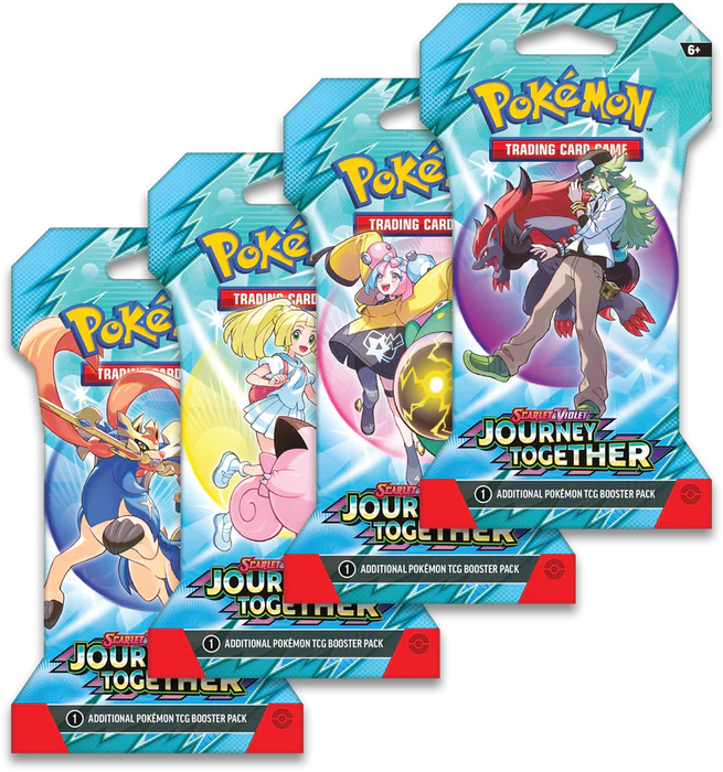 Pokemon Scarlet & Violet Journey Together Blister Packs (price per pack)
