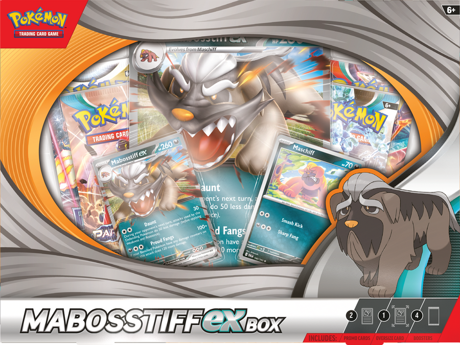 Pokemon Mabosstiff-EX Box