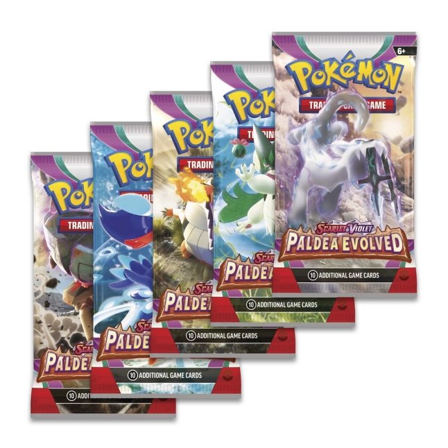 Pokemon Scarlet & Violet Paldea Evolved Blister Packs (price per pack)
