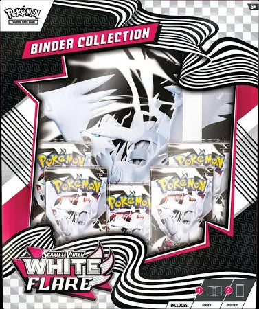Pokemon Scarlet & Violet White Flare Binder Collection