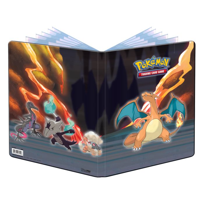 Pokemon Ultra Pro Binder Portfolios -Gallery Scorching Summit (holds 180 cards)