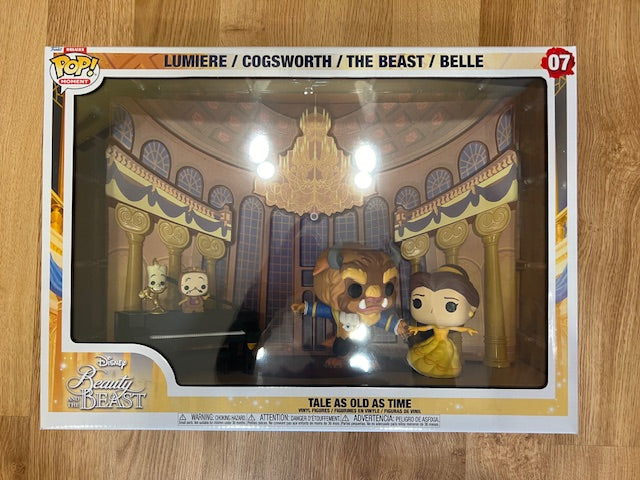 Funko POP Moment #07 Tale As Old As Time -Beauty and the Beast (Deluxe)-see box damage