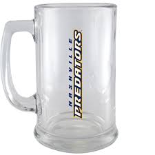 NHL Nashville Predators Logo 15oz Glass Beer Stein