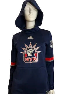 NHL New York Rangers Women's S Adidas hoodie (online only)