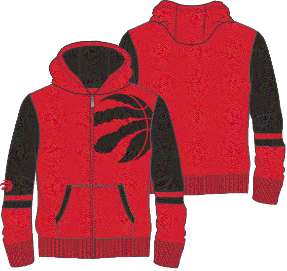 NBA Toronto Raptors Tofddler Zip Hoodie