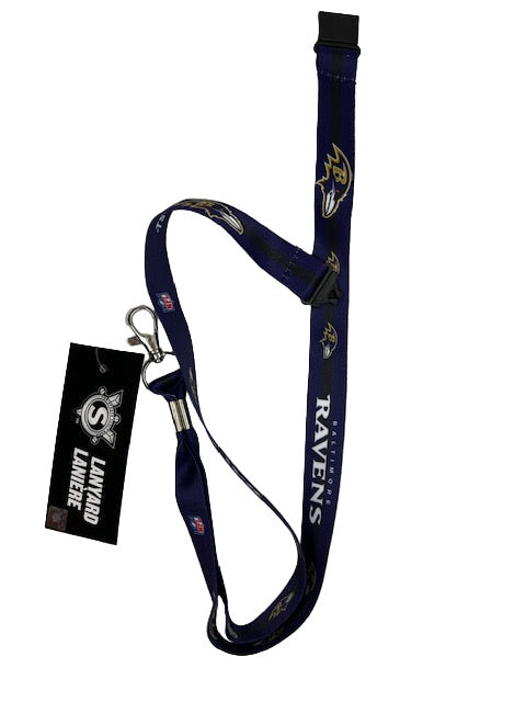 NFL Baltimore Ravens Sublimated Lanyard