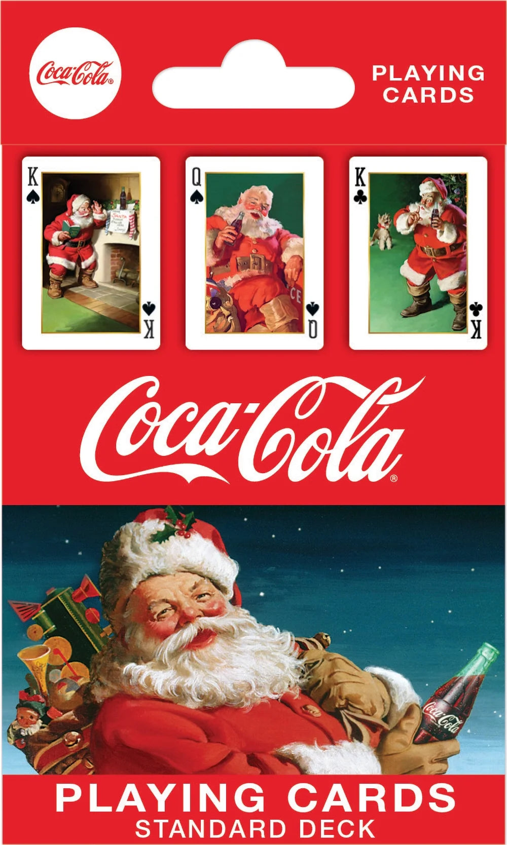 Coca Cola Vintage Santa Playing Cards
