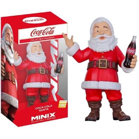 Coca-Cola Santa #102 MINIX Collectible Figure