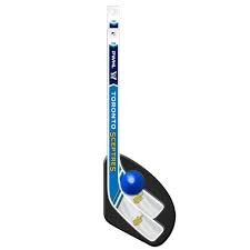 PWHL Toronto Sceptres 2 Plastic Mini Sticks with Foam Ball (1 on 1)