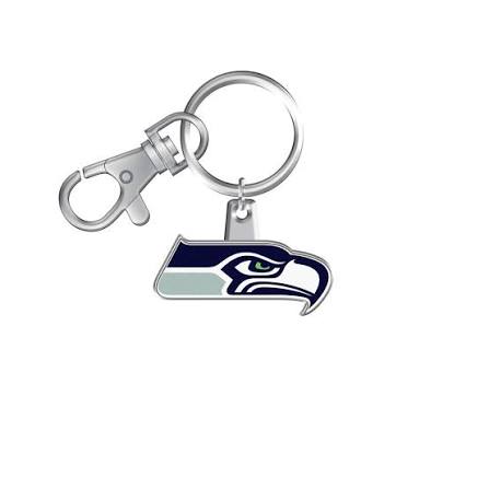 NFL Seattle Seahawks Logo Keychain with clasp