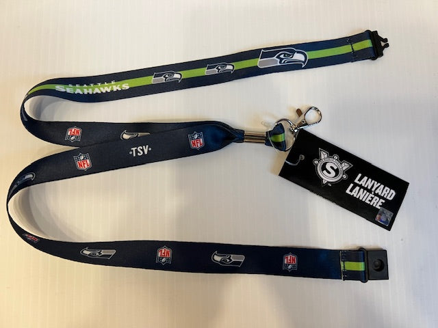 NFL Seattle Seahawks Sublimated Lanyard