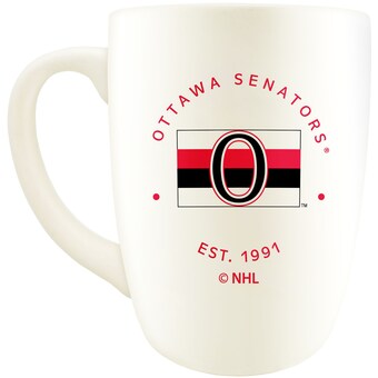 NHL Ottawa Senators 14oz Vintage Stamp Retro Mug