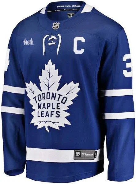 NHL Toronto Maple Leafs Auston Matthews #34  Fanatics Breakaway Jersey - With "C"
