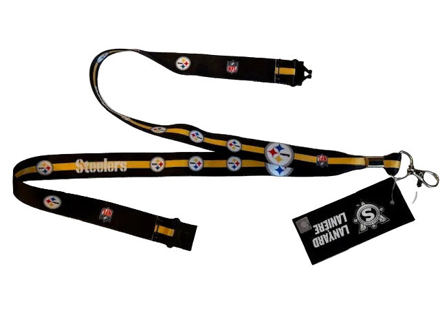 NFL Pittsburgh Steelers Sublimated Lanyard
