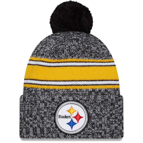 NFL Pittsburgh Steelers '23 New Era Sideline Sports Knit Toque with Pom