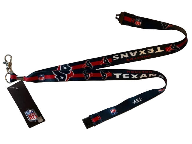 NFL Houston Texans Sublimated Lanyard