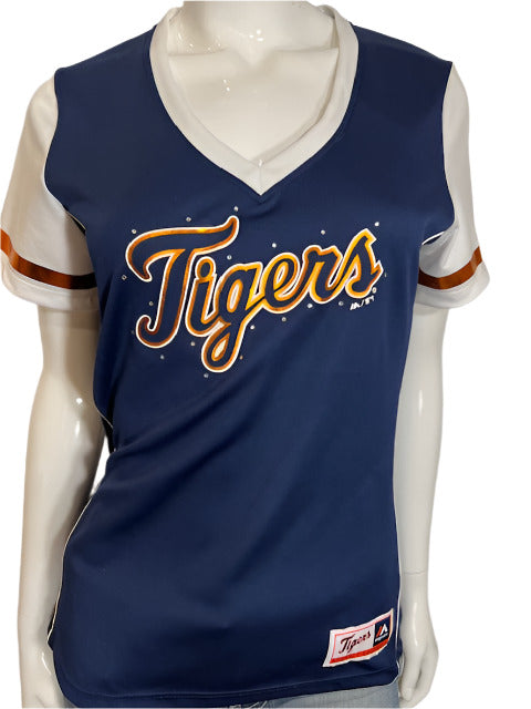 MLB Detroit Tigers Womens M Majestic Fashion Jersey (online only)