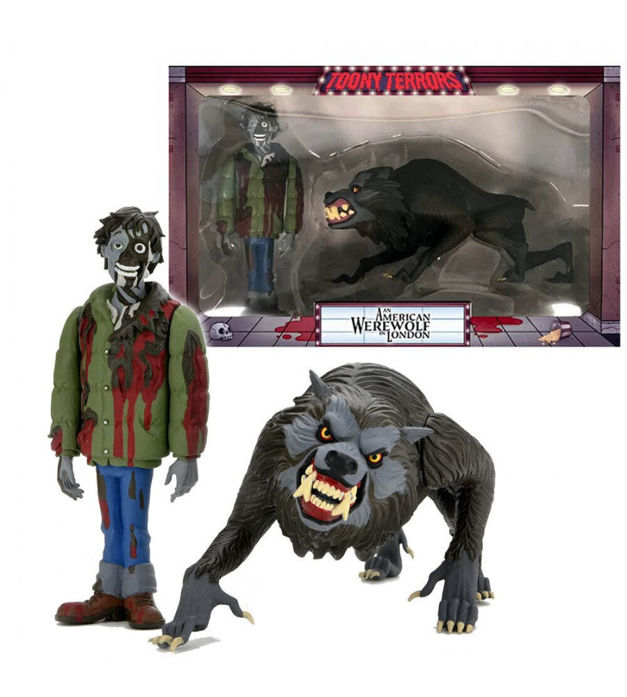 An American Werewolf in London Toony Terrors Figures