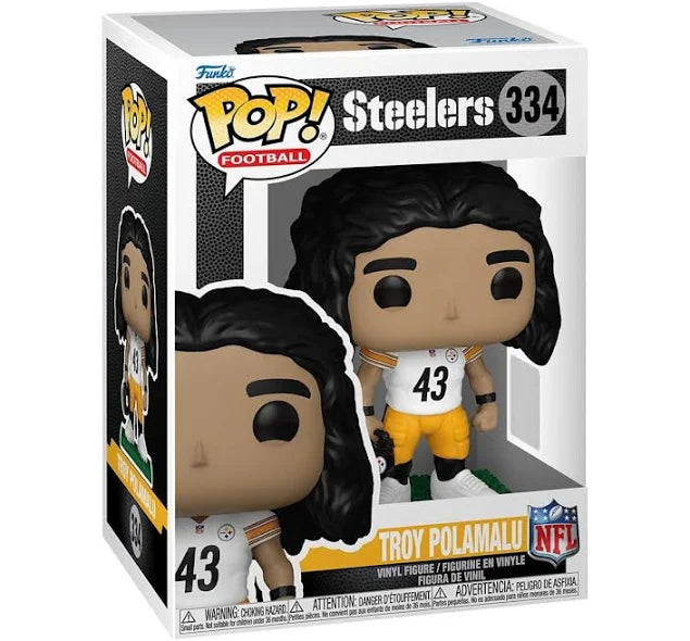 Funko POP NFL Legends Troy Polamalu #334 - Pittsburgh Steelers