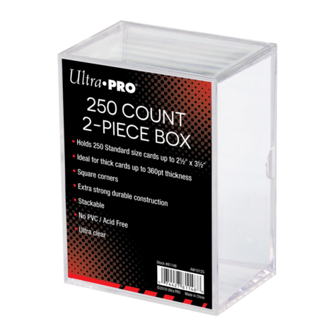 Ultra Pro 2 Piece Box 250 Count