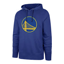 NBA Golden State Warriors Mens 47 Brand Imprint Hoodie