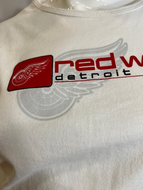 NHL Detroit Red Wings Women's L Basic Tee-white (online only)