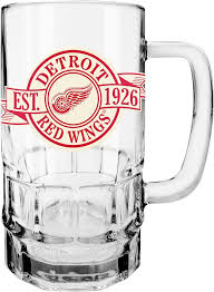 NHL Detroit Red Wings 18oz Banner Beer Stein