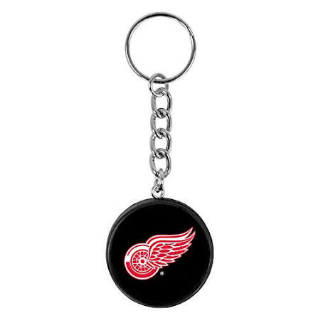 NHL Detroit Red Wings Mini Puck Keychain