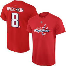 NHL Washington Capitals Kid's Alex Ovechkin Reebok Tee