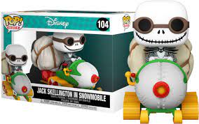 Funko POP Rides Jack Skellington in Snowmobile #104 - Nightmare Before Christmas