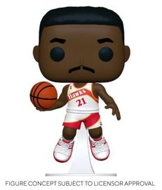 Funko POP NBA Dominique Wilkins #104 Atlanta Hawks Hardwood Classics
