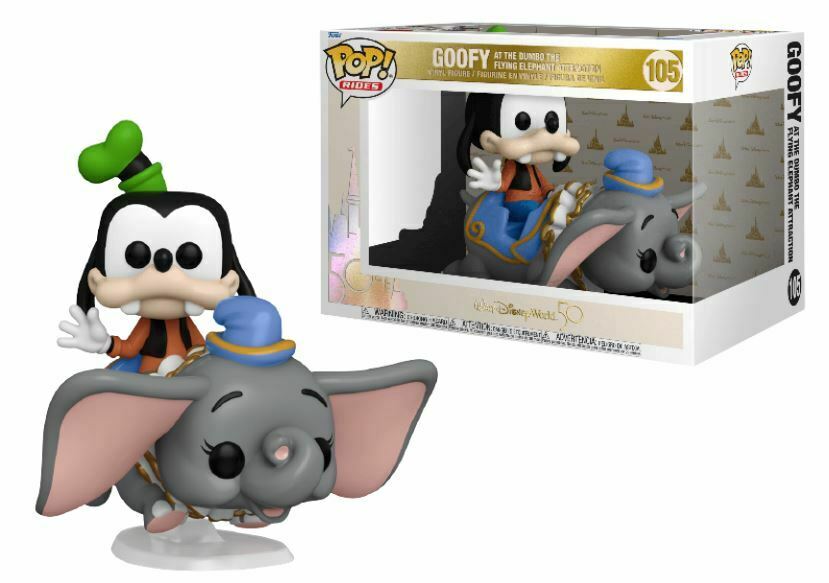 Funko POP Rides Goofy at the Dumbo Fyling Elephant Attraction #105-Disney 50th Anniversary