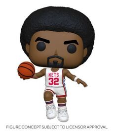 Funko POP NBA Julius Erving #107 Brooklyn Nets (New York) Hardwood Classics