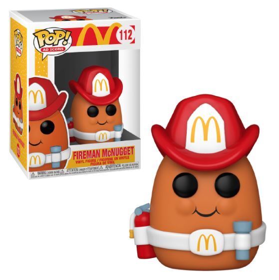 Funko POP Fireman McNugget #112 - McDonalds POP Ad Icon