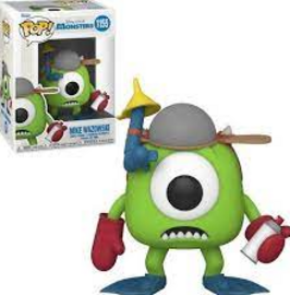 Funko POP Mike Wazowski with Mitts #1155 - Disney Pixar Monsters - 20th Anniversary