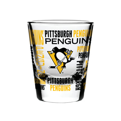 NHL Pittsburgh Penguins 2 oz Shot Glass