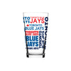 MLB Toronto Blue Jays 16 oz Esprit Mixing Glass