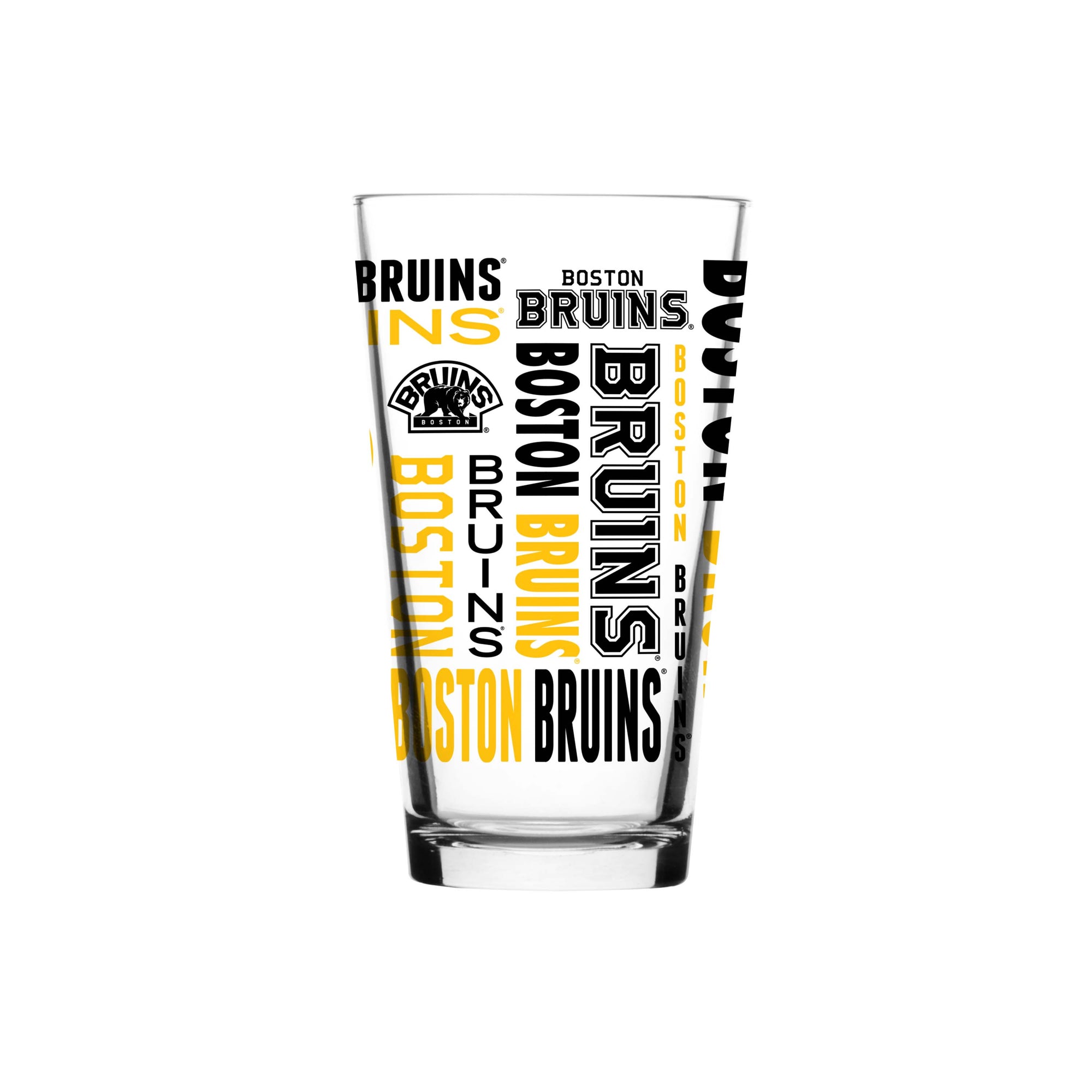 NHL Boston Bruins 16 oz Esprit Mixing Glass
