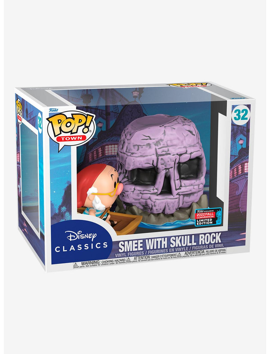 Funko Pop Disney Smee With Skull Rock #32 - 2022 Fall Convention Exclusive - Limited Edition - BoxLunch Exclusive