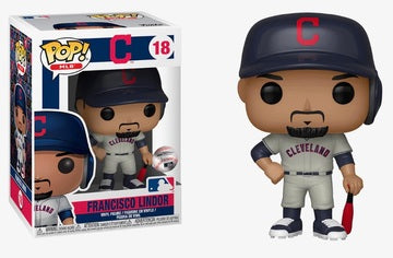 Funko POP MLB Francisco Lindor #18 (Away Jersey) - Cleveland Indians